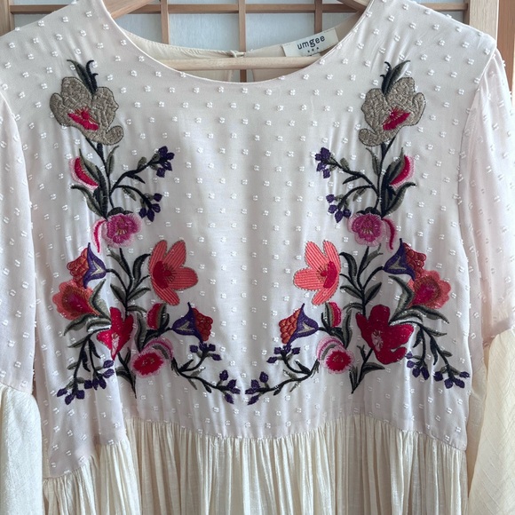 Umgee Floral Embroidered Dress - Picture 2 of 8
